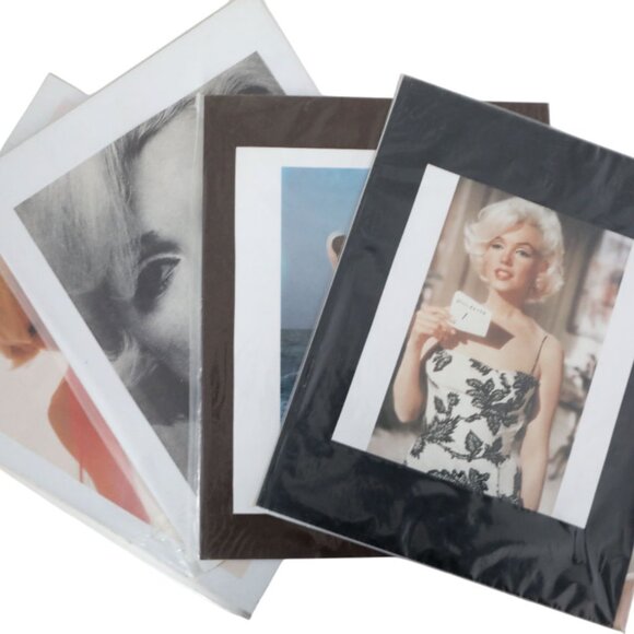 Vintage Marilyn Monroe Photo Prints Photograph Set Hollywood Glam LOT of 4 - Picture 3 of 9